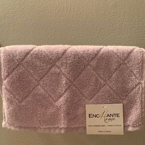 NWT Enchante House 100% Turkish cotton 3  Hand-towels 12x12